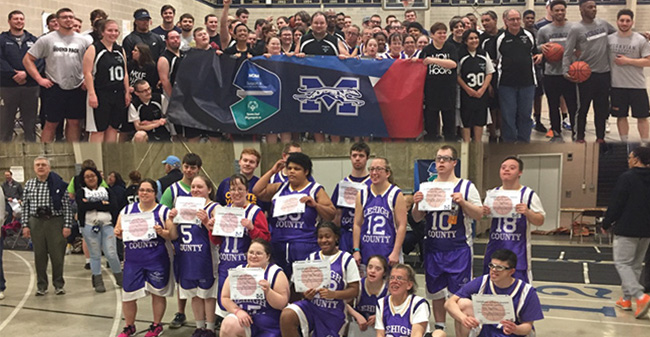 Moravian Hosted 5th Annual Special Olympics Basketball Tournament on April 2
