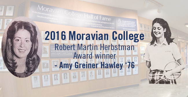 Greiner Hawley '76 to Receive Robert Martin Herbstman Award