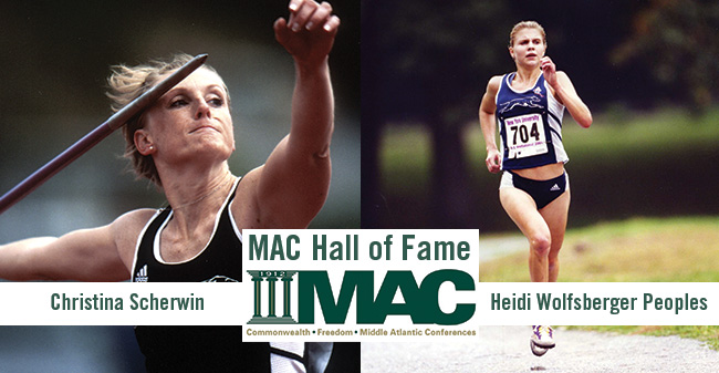 Former Greyhounds Christina Scherwin '05 & Heidi Wolfsberger Peoples '02 Selected to MAC Hall of Fame