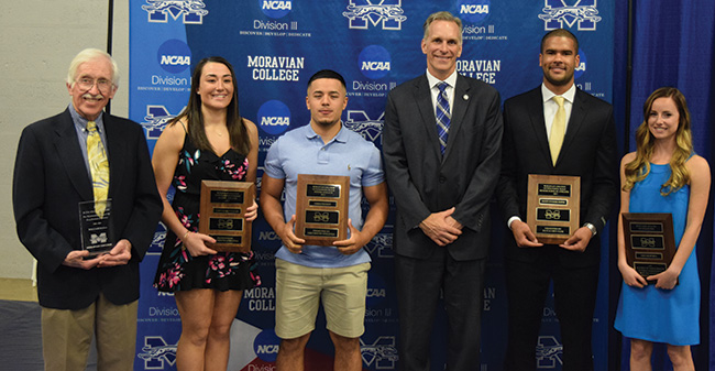 Moravian Honors Senior Student-Athletes at Annual Banquet in Johnston Hall
