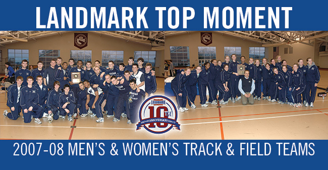 2008 Men's & Women's Indoor Track & Field Titles Selected as Landmark Conference Top Moments
