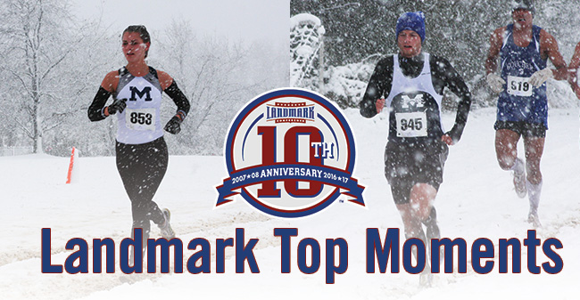 Moravian Cross Country Teams Sweep Landmark Top Moment for 2011 Titles in Snowstorm