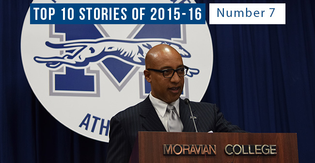 Top 10 Stories of 2015-16 - #7 George Bright Comes to Moravian as Director of Athletics