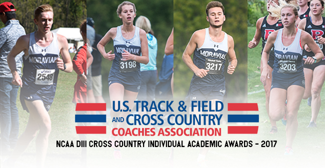 Greg Jaindl '20, Grace Gilbert '21, Gavin Kemery '20 and Katie Mayer '20 receive All-Academic Honors from the USTFCCCA.