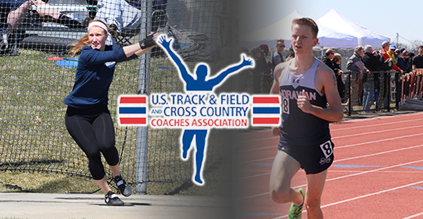 The Moravian men's and women's track & field teams are ranked fourth in the Mideast Region by the USTFCCCA.