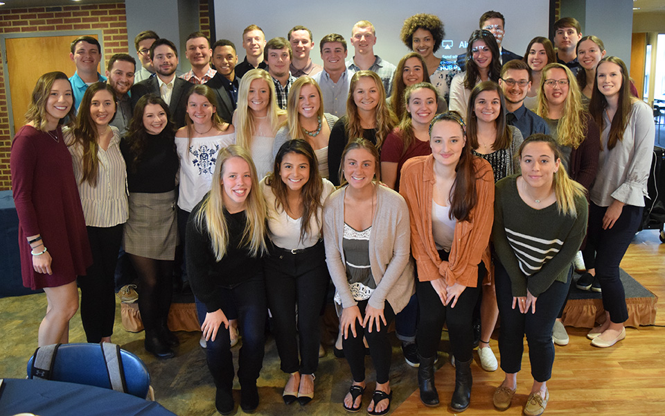 Moravian honored 62 student-athletes at its 2019 Chi Alpha Sigma National Athlete Honor Society Luncheon on March 29.