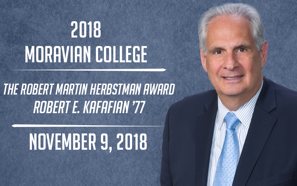 Robert E. Kafafian - 2018 Robert Martin Herbstman Award Winner