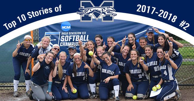 Softball winning another Landmark Conference title and the program's fifth NCAA Regional Championship is No. 2 on the Top 10 Stories of 2017-18.