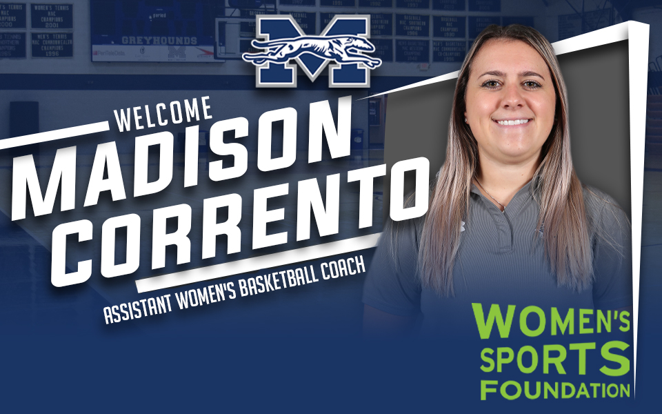 Madison Corrento joins Moravian's women's basketball staff through grant from the Women's Sports Foundation and the Tara VanDerveer Fund.