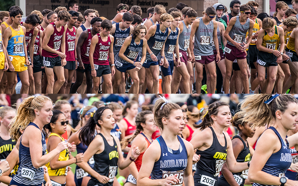 The cross country teams start their races at the 2022 Paul Short Run at Lehigh University. Photos by Cosmic Fox Media / Matthew Levine '11
