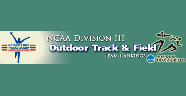 USTFCCA Outdoor rankings