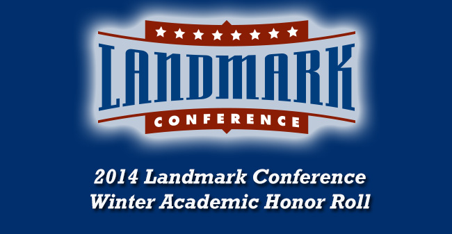 2014 Landmark Conference Winter Academic Honor Roll