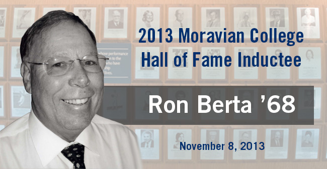 Ron Berta Hall of Fame inductee