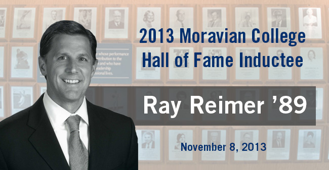 Ray Reimer as Hall of Fame Inductee