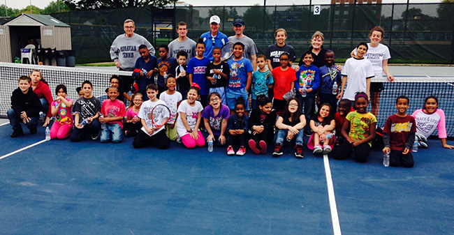 Tennis Clinic at Hoffman Courts