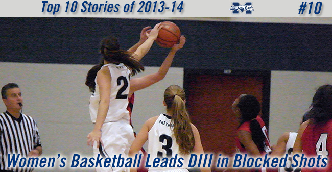 2013-14 Top Stories - #10 - Women's Basketball leads nation in blocked shots