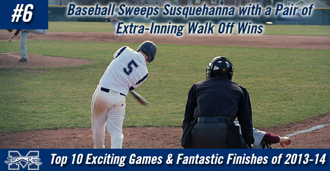 2013-14 Top Games - #6 - Baseball walks off twice in extra innings versus Susquehanna