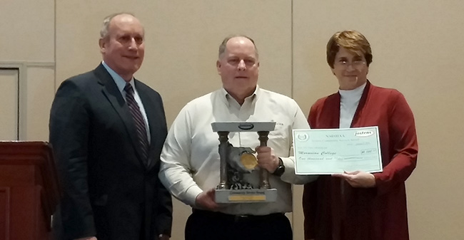 Moravian Receives NADIIIAA/Jostens Community Service Award