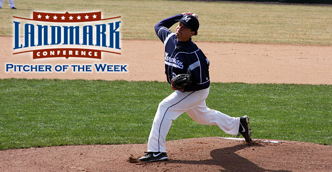 Solano Selected Landmark Conference Pitcher of the Week
