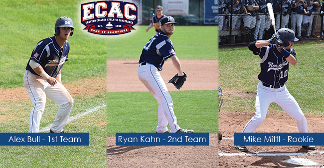 Bull & Kahn Named ECAC DIII South All-Stars; Mittl Selected as Rookie of the Year