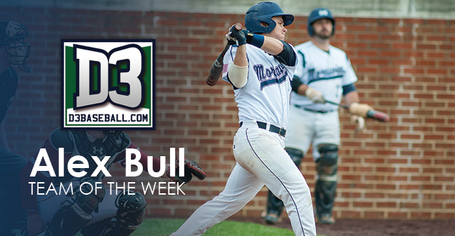 Bull Garners Spot on D3baseball.com Team of the Week