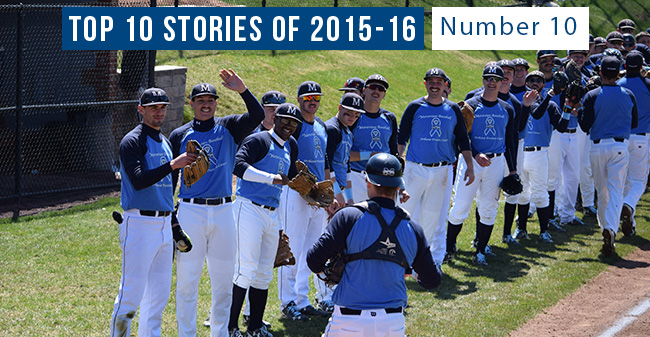 Top 10 Stories of 2015-16 - #10 Baseball Raises over $5,000 in Strikeout Prostate Cancer Event