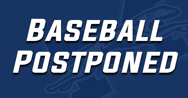 Baseball game postponed due to weather.