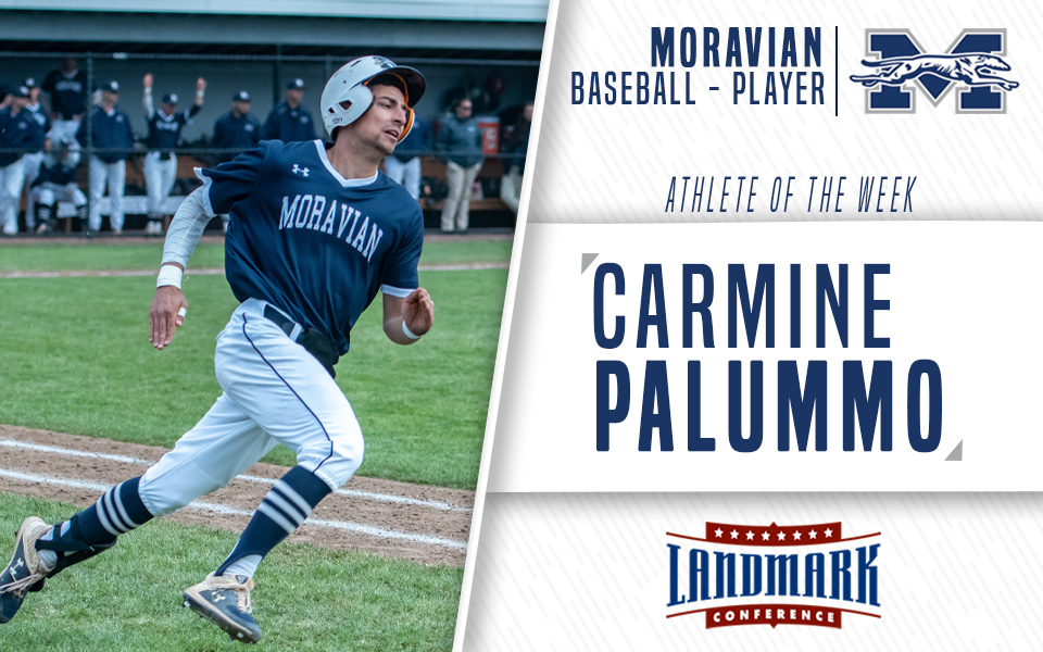 Carmine Palummo named Landmark Conference Baseball Player of the Week