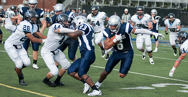 Football Falls to Johns Hopkins in Home Opener