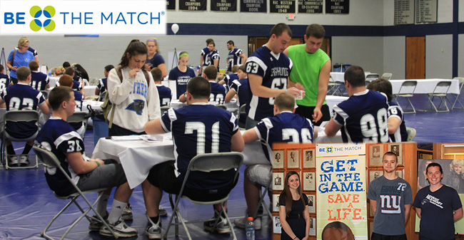 Football to Host 5th Annual Be The Match Bone Marrow Donor Drive on April 24