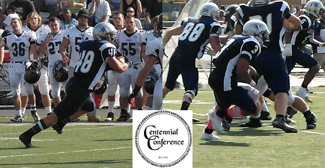 Bracken & Negron Named to Centennial Conference Weekly Football Honor Roll