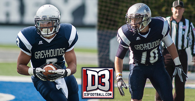 Negron & Orlando Named to D3football.com Team of the Week