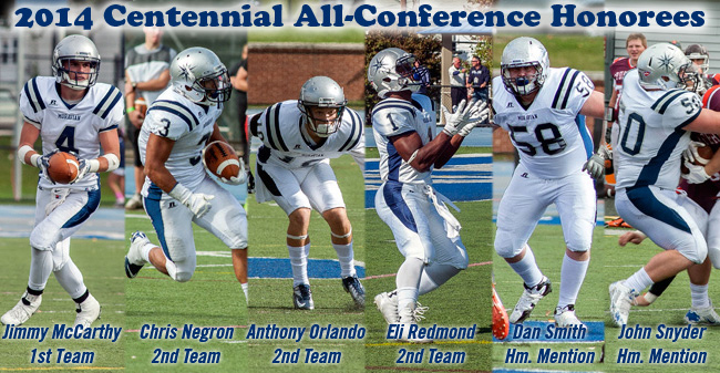 Six Hounds Earn All-Centennial Conference Honors