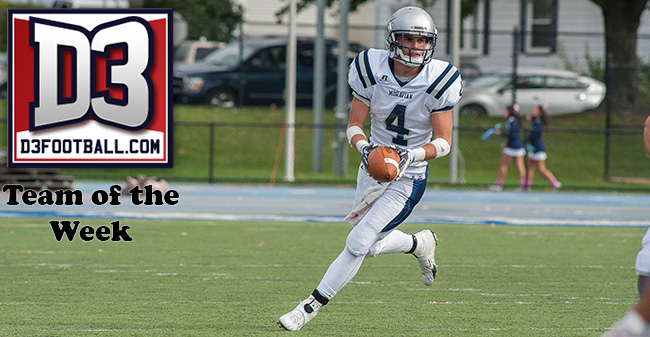 McCarthy Selected to D3football.com Team of the Week Presented by Scoutware