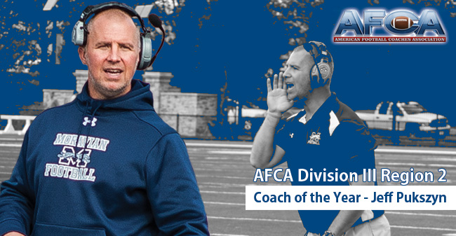 Pukszyn Selected as AFCA Division III Region 2 Coach of the Year
