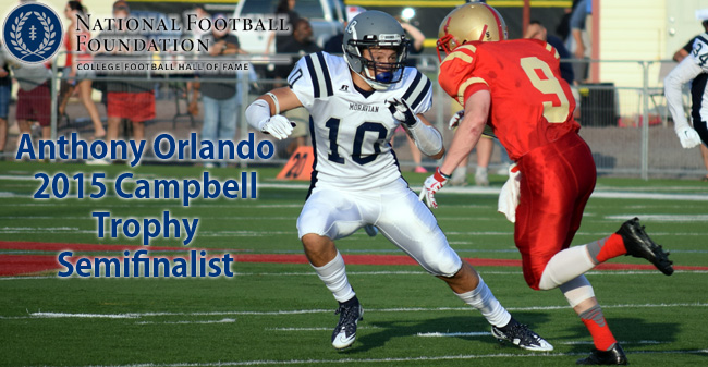 Orlando Named Semifinalist for National Football Foundation's 2015 Campbell Trophy