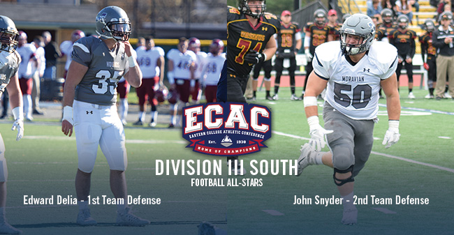 Delia & Snyder Earn ECAC DIII South All-Star Honors