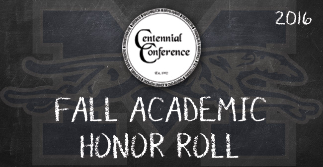 Six Greyhounds Named to Centennial Conference Fall Academic Honor Roll