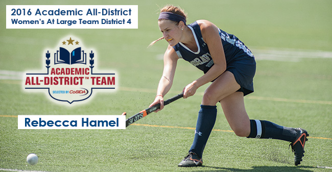 Hamel Named to CoSIDA Academic All-District At-Large Team