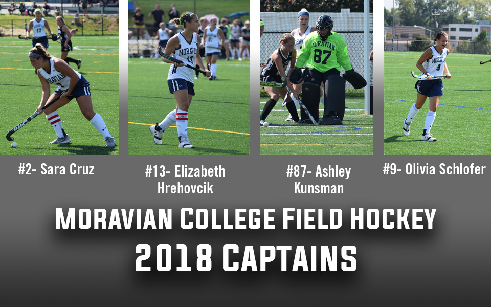 2018 Moravian College Field Hockey Captains