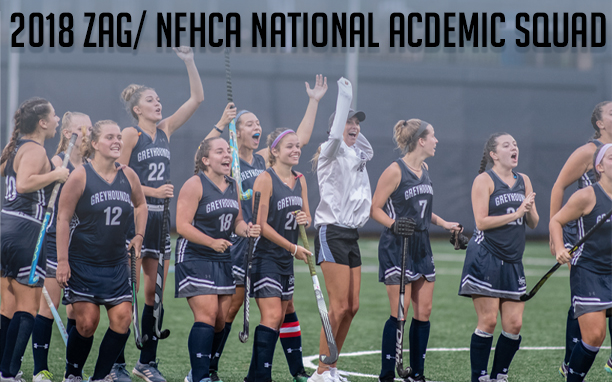 2018 National Field Hockey Coaches Association Division III Academic Awards.