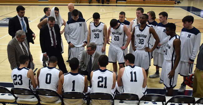 Moravian College Men's Basketball - PSU Lehigh Valley Video Recap