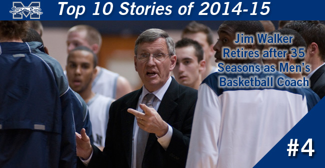 Top 10 Stories of 2014-15 - #4 Walker Retires after 35 Seasons as Head Men's Basketball Coach