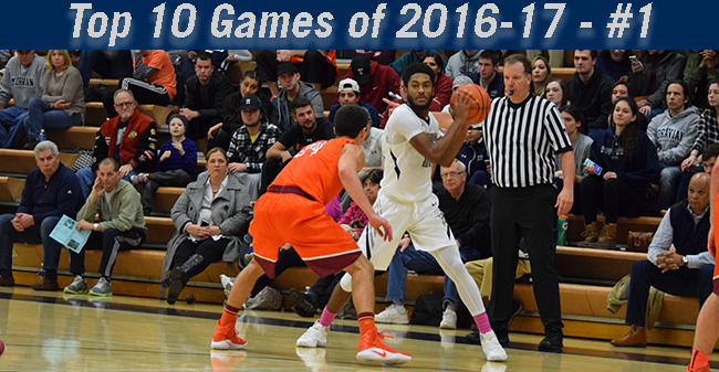 Top 10 Games of 2016-17 - #1 Men's Basketball Rallies Past No. 11 Susquehanna University for Victory over Ranked Opponent Since 2001
