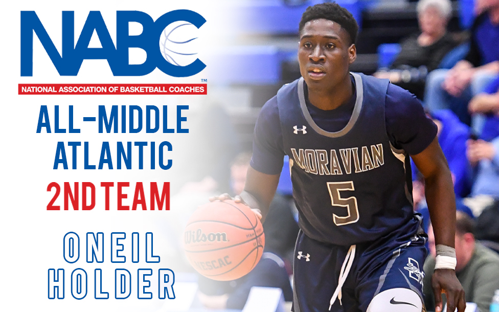 Oneil Holder named to NABC All-Middle Atlantic District Second Team
