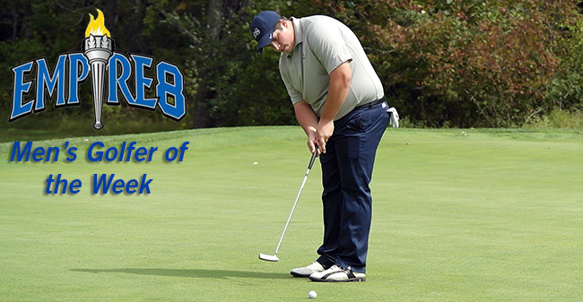 Kunkle Earns Another Empire 8 Men's Golfer of the Week Honor