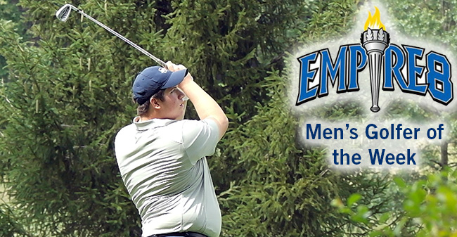 Kunkle Selected as Empire 8 Men's Golfer of the Week
