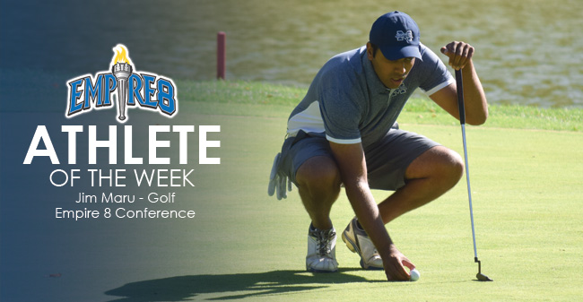 Maru Selected as Empire 8 Conference Men's Golfer of the Week