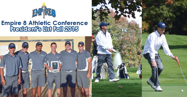 Smith & Beltrami Named to Empire 8 Fall President's List as Golfers Earn All-Academic Team