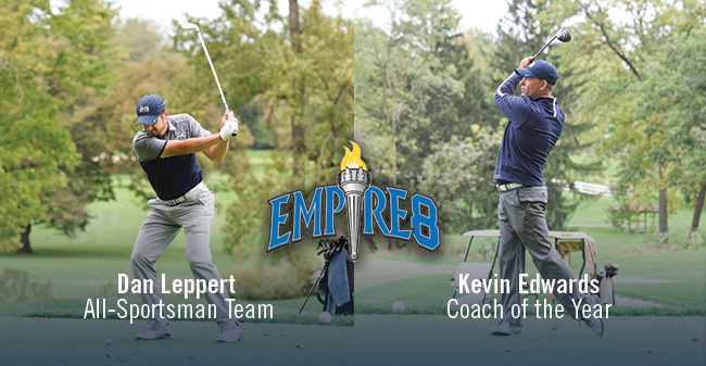 Edwards Honored as Empire 8 Coach of the Year; Leppert Named to All-Sportsman Team